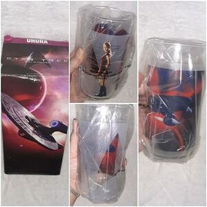 Star Trek Movie Collectable Glasses Featuring UHURA / 2008 Burger King